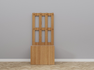 wardrobe hanger cabinet 3d model