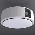 Modern Meeting Room Ceiling Light Fixture With Integrated Speaker And Lighting