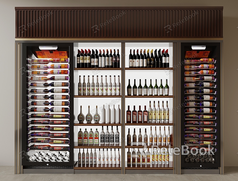 Wine Cabinet Smoke Hotel Constant Temperature Wine Cabinet model