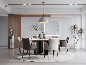 Modern Restaurant 3d model