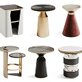 Light luxury side several side several combination 3d model