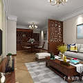 Modern Elegant Living And Dining Room With Soft Furnishings And Large Window Interior Design