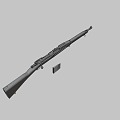 M1903A3 Rifle 3d model