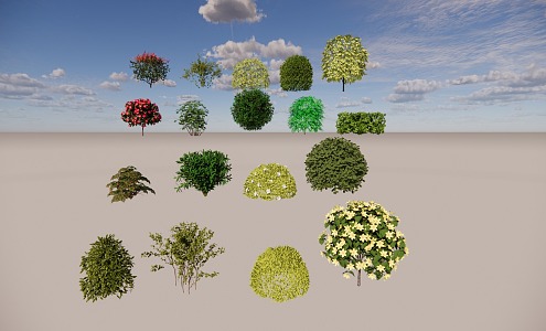 bush ball 3d model