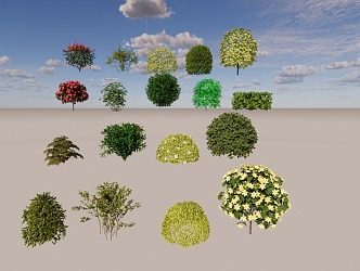 bush ball 3d model