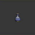 Elegant Decorative Vases In Blue White Yellow Colors With Unique Designs