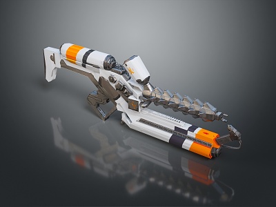 Science Fiction Firearms Next Generation Firearms Science Fiction Game Gun Game Firearms Game Gun Concept Gun Laser Gun 3d model