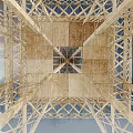 Eiffel Tower in Paris 3d model