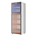Stainless Steel Double Layer Kitchen Disinfection Appliance With UV And Heating Functions