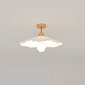 Modern log wind aisle lamp 3d model