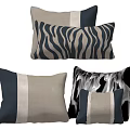 Sofa Pillow Rectangular Pillow 3d model