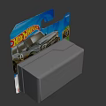 Hot Wheels Electric Toy Off Road Vehicle With Blue Packaging And Gray Model Design