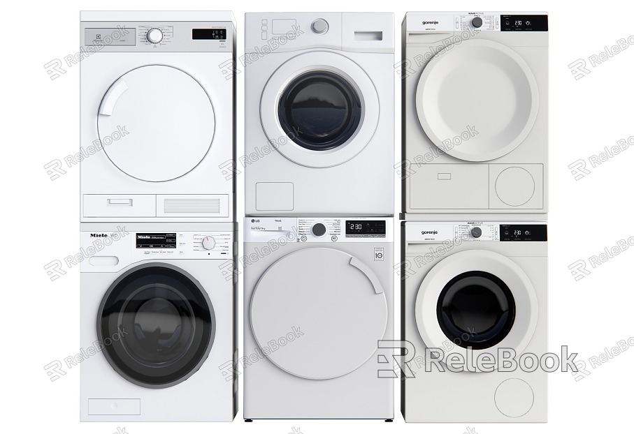 Modern washer dryer combination model