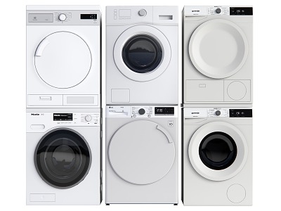 Modern washer dryer combination model