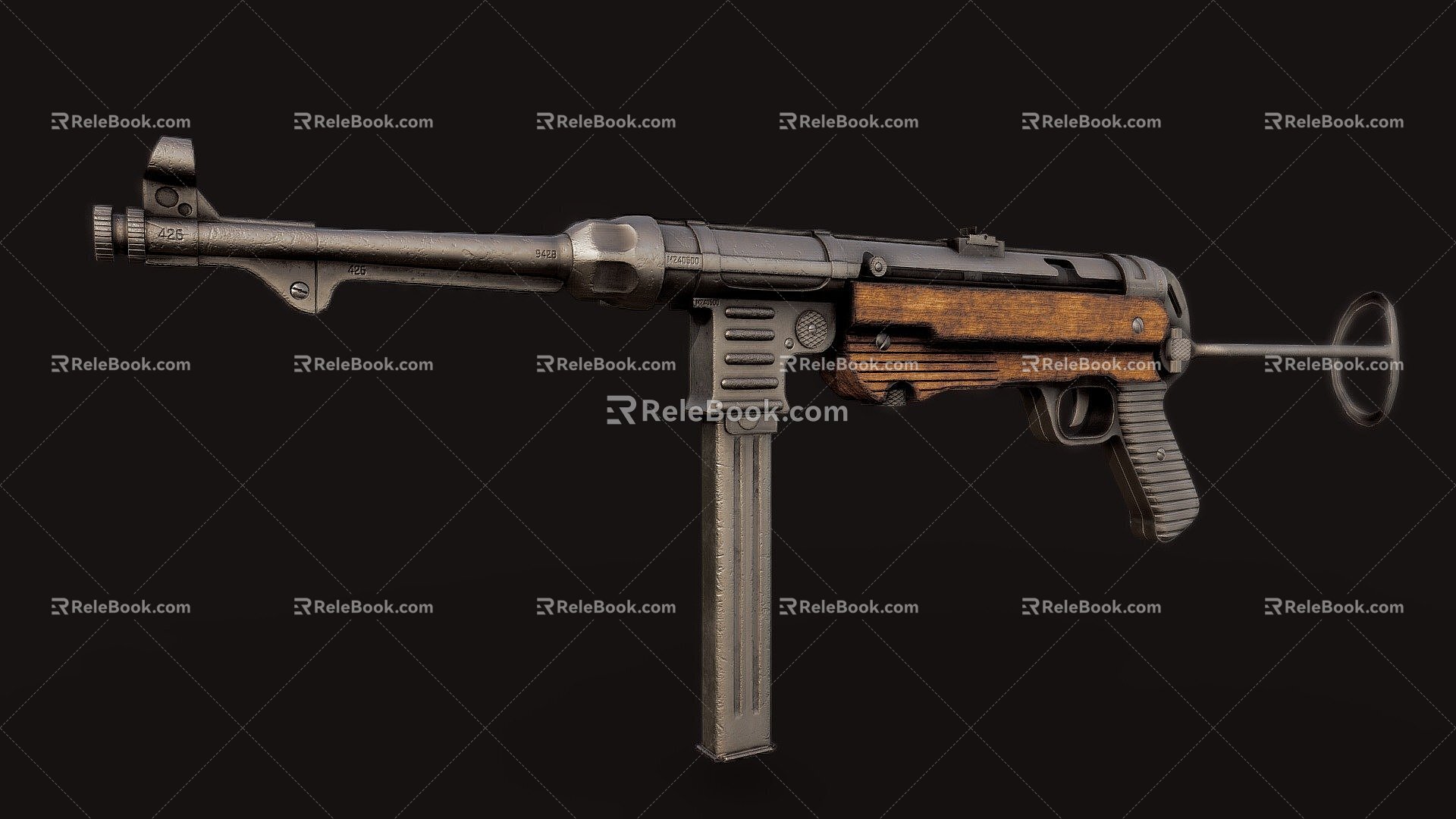 MP40 organ pistol model