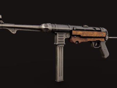 MP40 organ pistol model