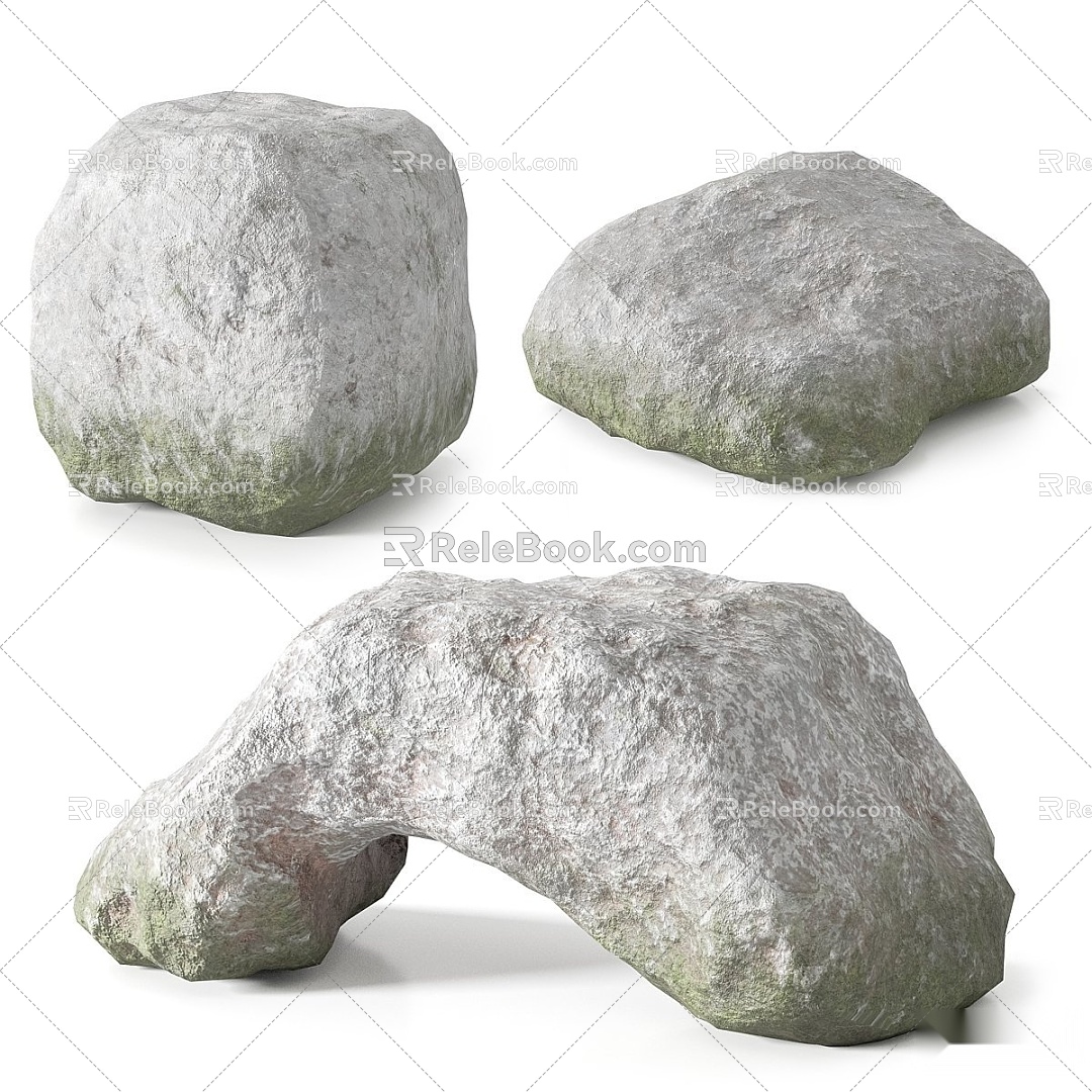 Stone 3d model