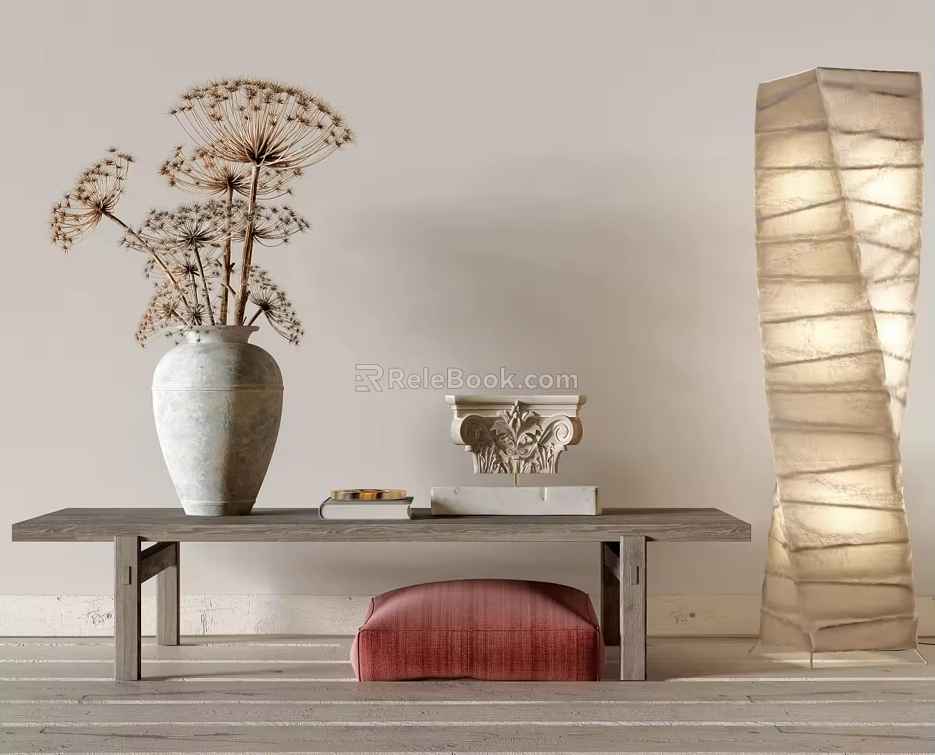 New Chinese-style Ornament Combination Decorative Ornament Combination 3d model