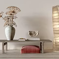 New Chinese-style Ornament Combination Decorative Ornament Combination 3d model