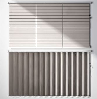 Modern venetian blinds venetian blinds draw blinds 3d model