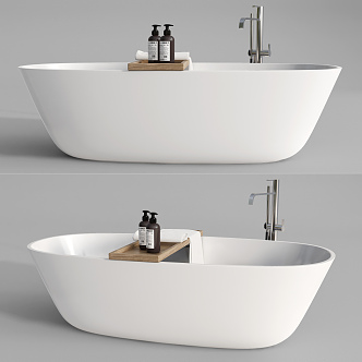 modern bathtub faucet bath products 3d model