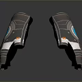 Gloves Handguard Realistic Game Items 3d model