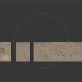 Stone Building Composed of Multiple Stone Blocks with Windows in Irregular Arrangement