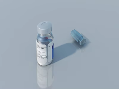 Medicine bottle 3d model Medicine bottle 3d model