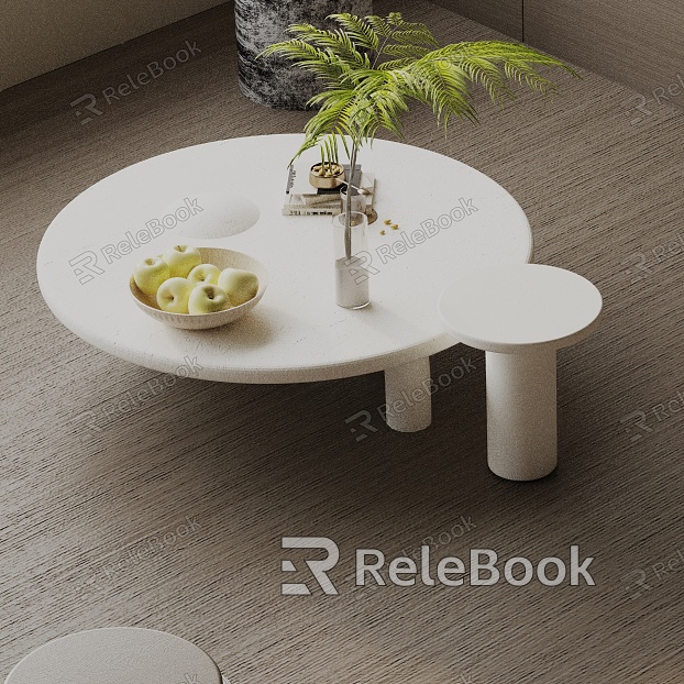 Modern coffee table model