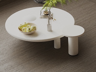 Modern coffee table model