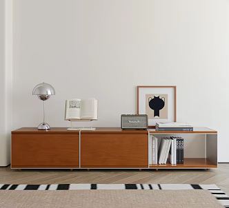 Modern medieval TV cabinet 3d model