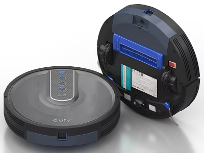 Cuty Robotic Vacuum Cleaner Smart Design For Efficient Daily Home Cleaning 3d model