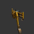 excavator arm 3d model