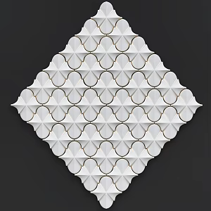 Modern Wall 3d model