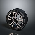 Bridgestone Car Tire With Alloy Wheel Rim And High Performance Rubber Construction