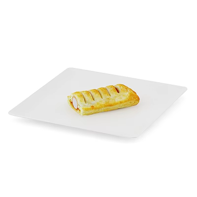 Food Bread Cake 3d model