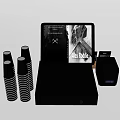 Modern Commercial POS Equipment With Touchscreen Monitor Receipt Printer And Cash Drawer
