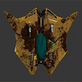 Futuristic Multi Wing Spacecraft Design With Green Module Advanced Structure For Interstellar Exploration