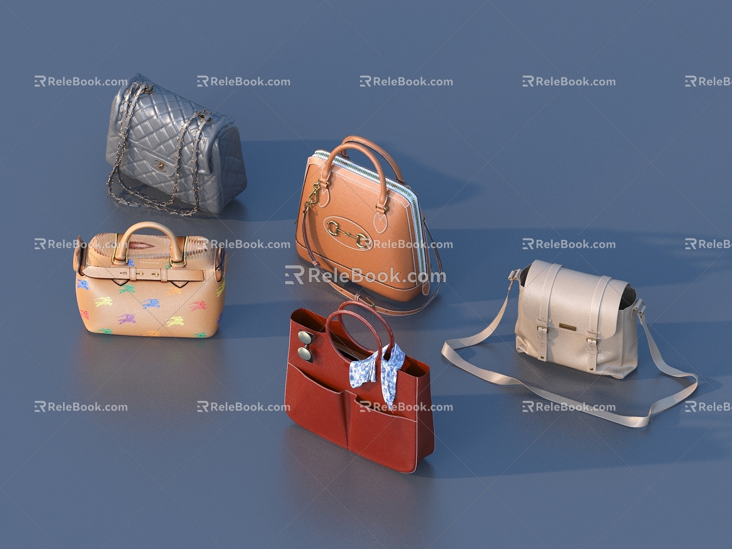 Women's Bag Tote Bag 3d model