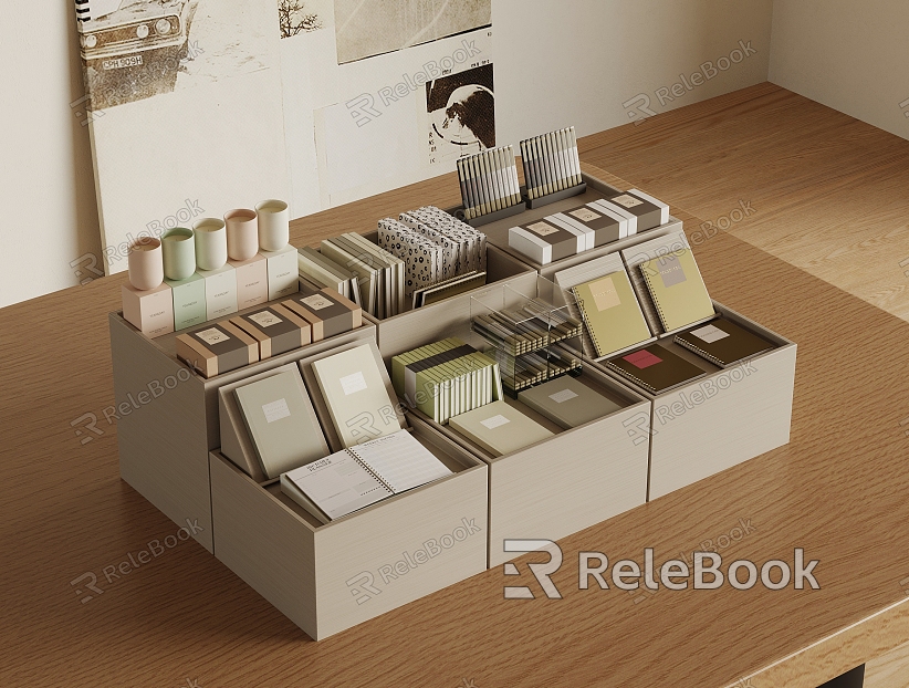 Book Storage Basket model