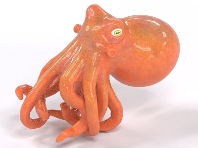 Octopus Squid Octopus 3d model