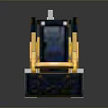 Pixel Art Yellow Utility Loader Vehicle With Black Bucket White Wheels And Cab