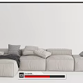 Modern Multiplayer Sofa Bonaldo Multiplayer Sofa Corner Sofa 3d model
