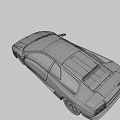 Yellow Sports Car With Sleek Aerodynamic Body And Alloy Wheels