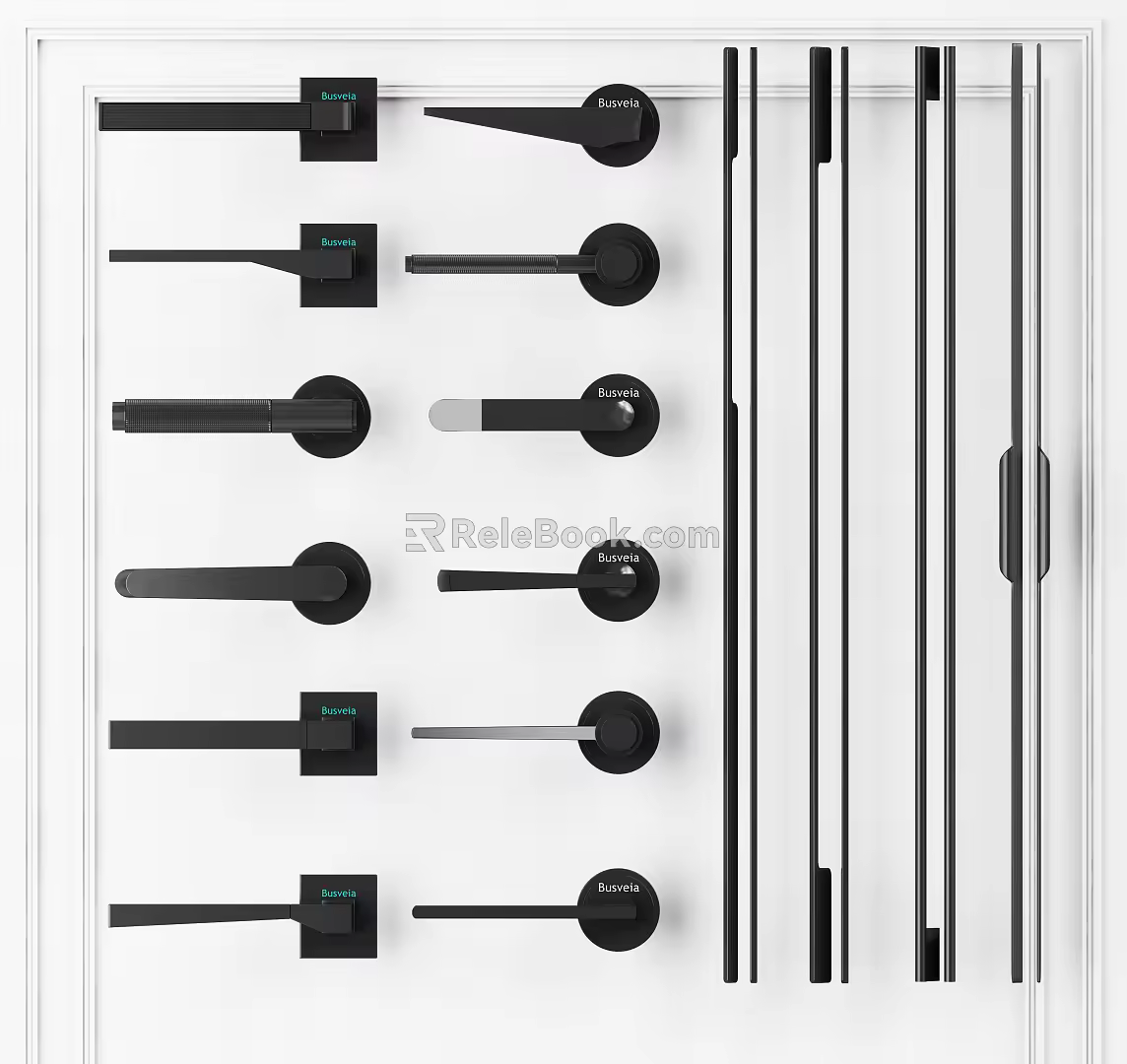 Modern Door Handle Simple Door Handle Door Handle 3d model