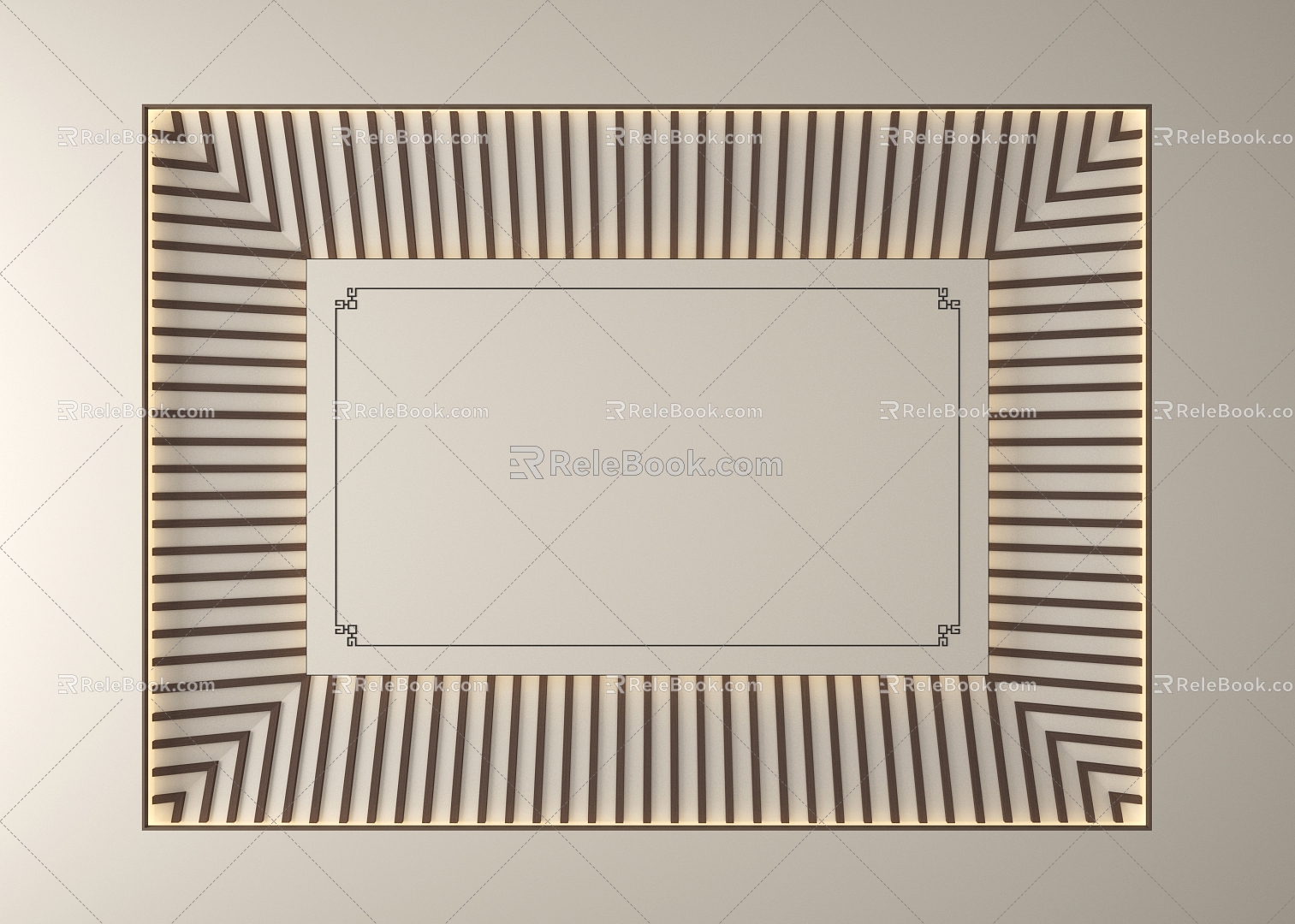 Ceiling Vintage Ceiling Modern Ceiling 3d model