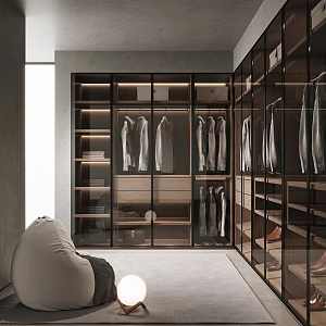 Cloakroom 3d model