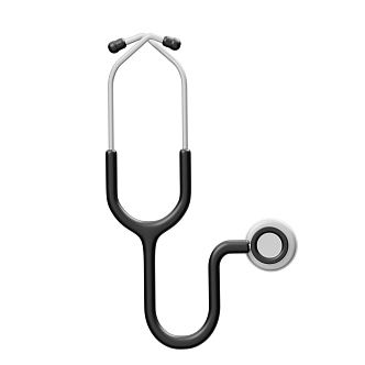 Modern Stethoscope Cartoon Stethoscope Medical Equipment 3d model