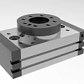 Durable Industrial Equipment Precision Machined Metal Base Circular Top Mounting Holes