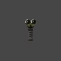 weapon double-barrel rifle 3d model